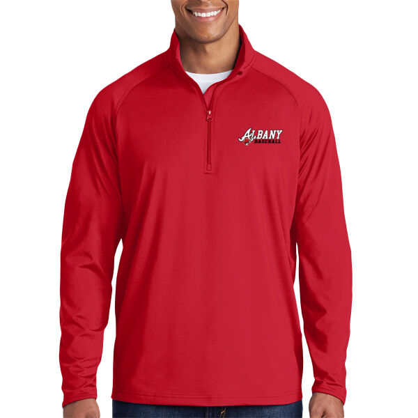 Albany Baseball Stretch 1/4 Zip Pullover Thumbnail