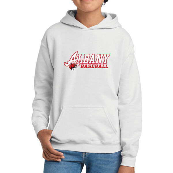 Albany Baseball Youth Heavy Blend Hooded Sweatshirt Thumbnail
