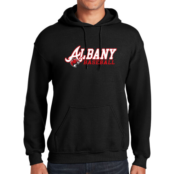 Albany Baseball Heavy Blend Hooded Sweatshirt Thumbnail